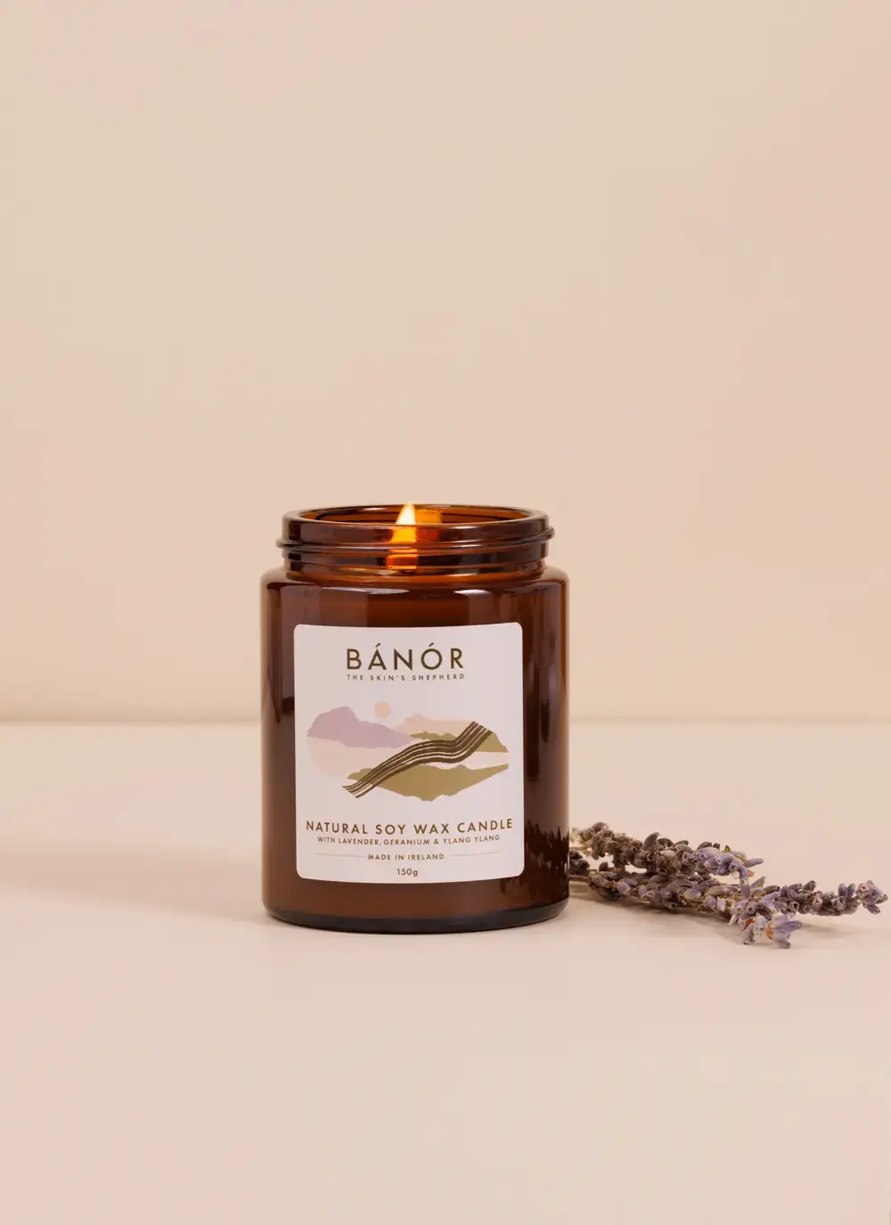 Banor - Natural Soy Wax Candle 150G